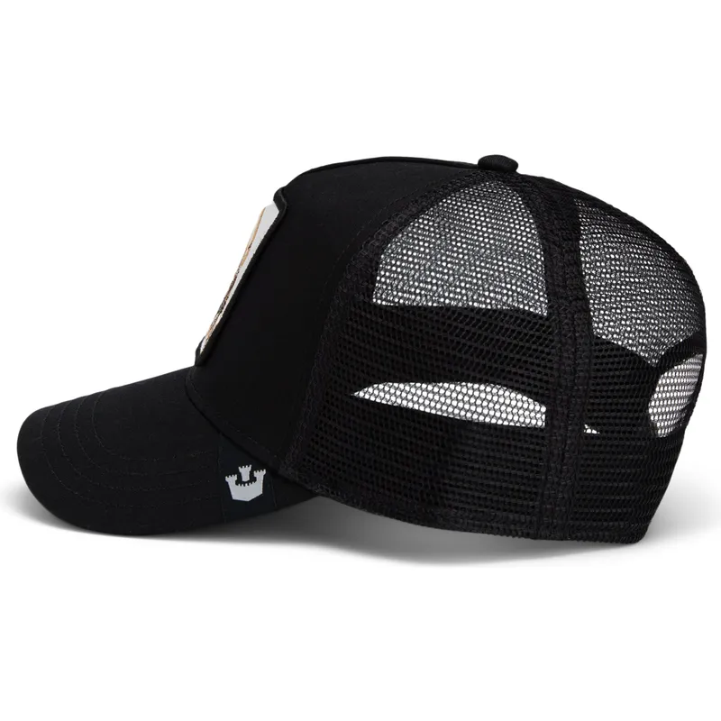 cepur-izliekta-truckeris-melns-snapback-the-amigo-core-combo-the-farm-no-goorin-bros