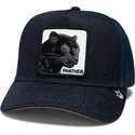 cepur-izliekta-soferis-tumsi-zils-snapback-pantera-the-panther-global-core-denim-the-farm-the-farm-no-goorin-bros