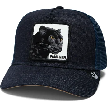 Cepur izliekta tumši zils snapback The Panther Global Core Denim The Farm no Goorin Bros.