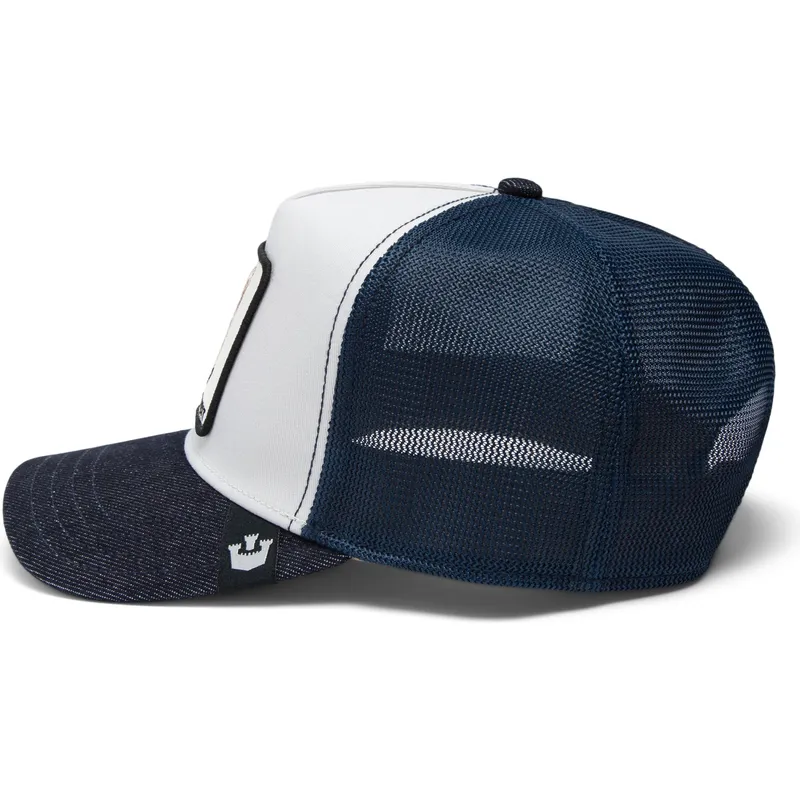 cepur-izliekta-truckeris-peleks-snapback-the-bandit-global-core-denim-the-farm-no-goorin-bros