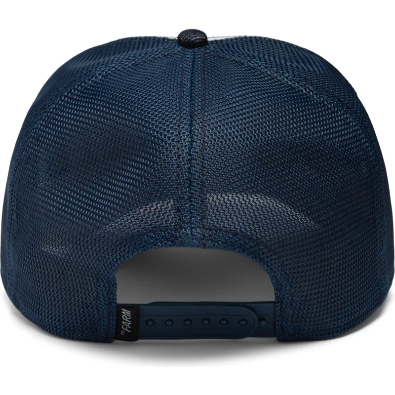 cepur-izliekta-truckeris-peleks-snapback-the-bandit-global-core-denim-the-farm-no-goorin-bros