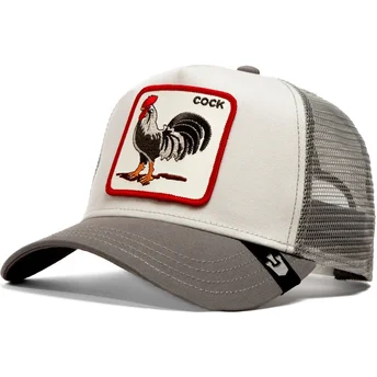 Goorin Bros. Rooster The Cock Global Core The Farm Grey Trucker Hat