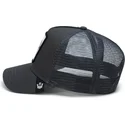 cepur-izliekta-truckeris-melns-snapback-the-big-elephant-global-core-the-farm-no-goorin-bros