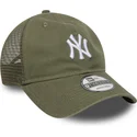 trucker-cap-grun-9twenty-colour-pack-von-new-york-yankees-mlb-von-new-era