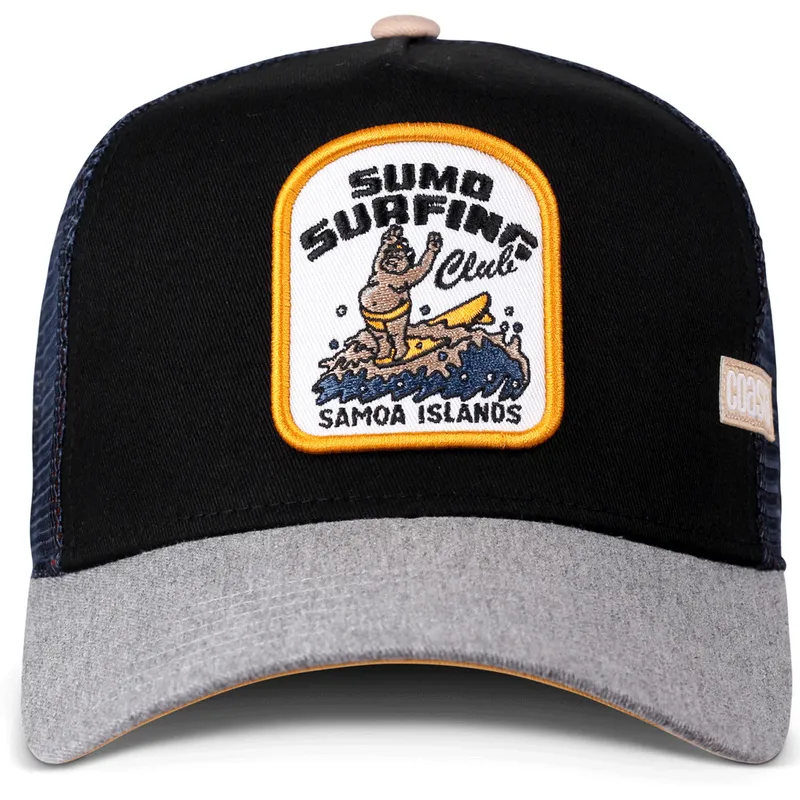 casquette-trucker-noire-et-grise-sumo-surfing-samoa-islands-hft-coastal