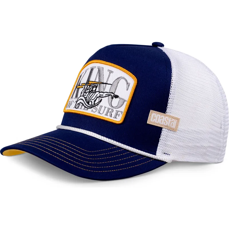 cepur-izliekta-soferis-tumsi-zils-snapback-king-of-the-surf-hft-no-coastal