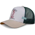 coastal-venus-bay-hft-weisse-grune-und-beige-trucker-kappe