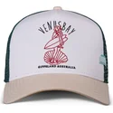 coastal-venus-bay-hft-weisse-grune-und-beige-trucker-kappe