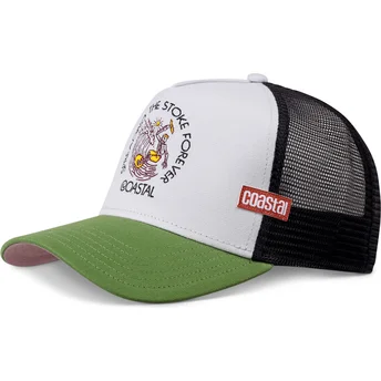 Trucker-Cap grau und grün Spreading The Stoke Forever HFT von Coastal