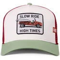 cepur-izliekta-truckeris-daudzkrasains-snapback-slow-ride-high-times-hft-no-coastal
