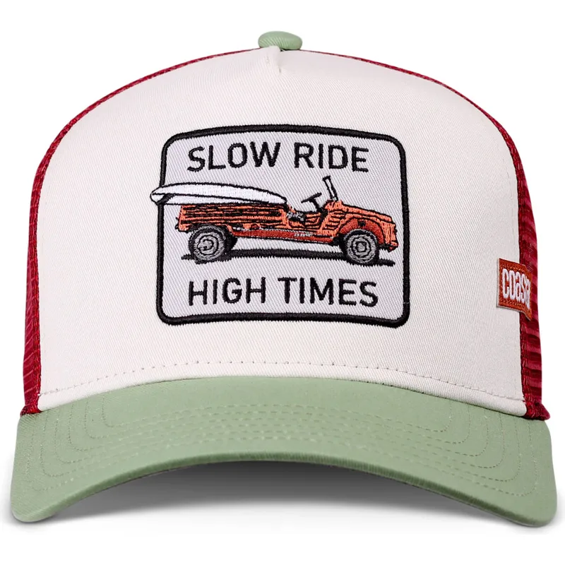 cepur-izliekta-truckeris-daudzkrasains-snapback-slow-ride-high-times-hft-no-coastal