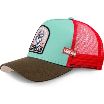 Cepur izliekta truckeris daudzkrāsains snapback Pray For Waves HFT no Coastal