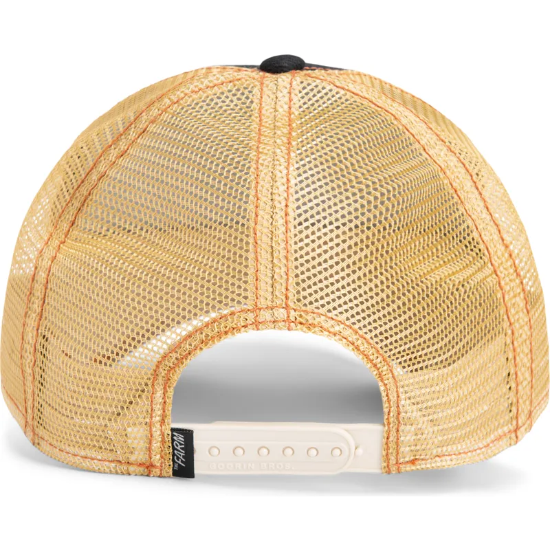 czapka-trucker-czarna-bawol-built-tough-wild-heart-the-farm-od-goorin-bros