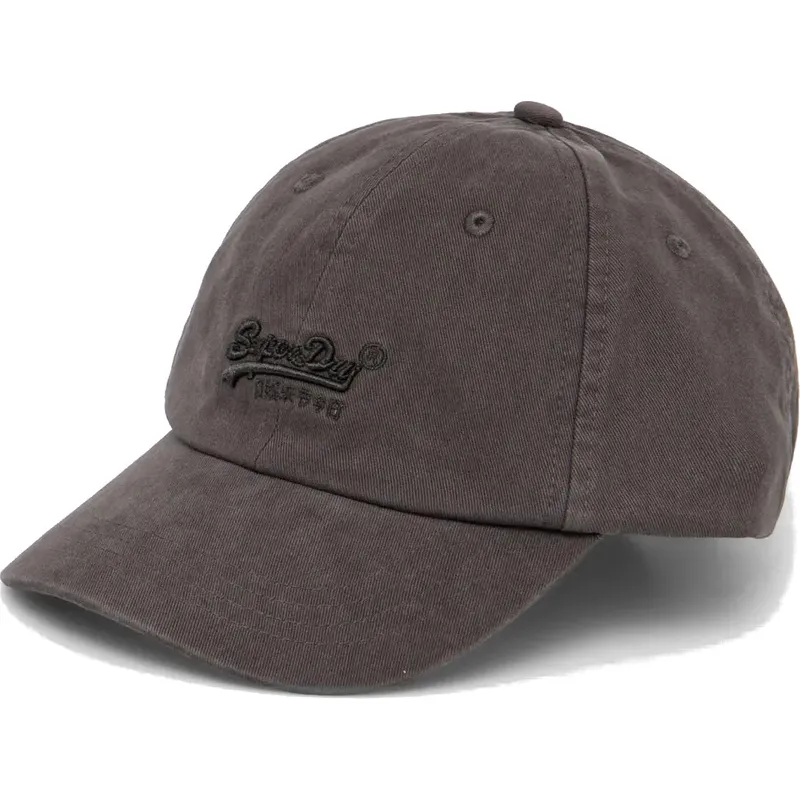 schwarze-verstellbare-curved-cap-vintage-embroidery-vintage-black-von-superdry