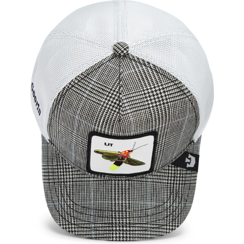 cap-izliekta-black-snapback-goorin-bros-lit-firefly-luxury-moon-the-farm-black-and-white-hat-the-farm-no-goorin-bros