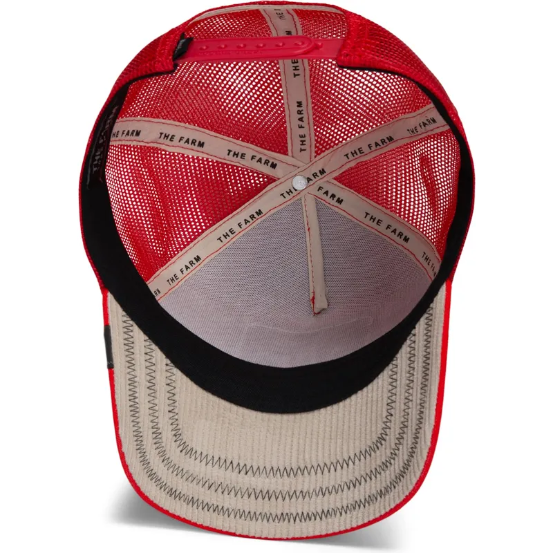 cap-izliekta-red-snapback-goorin-bros-horse-rebel-the-wild-west-core-canvas-the-farm-red-hat-the-farm-no-goorin-bros