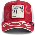 cepur-izliekta-truckeris-sarkans-snapback-goorin-bros-high-way-up-horse-play-the-farm-red-hat-the-farm-no-goorin-bros