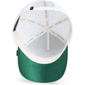 cepur-izliekta-soferis-balts-snapback-goorin-bros-pelican-bird-escape-not-into-yoga-great-escape-the-farm-white-hat-the-farm-no-