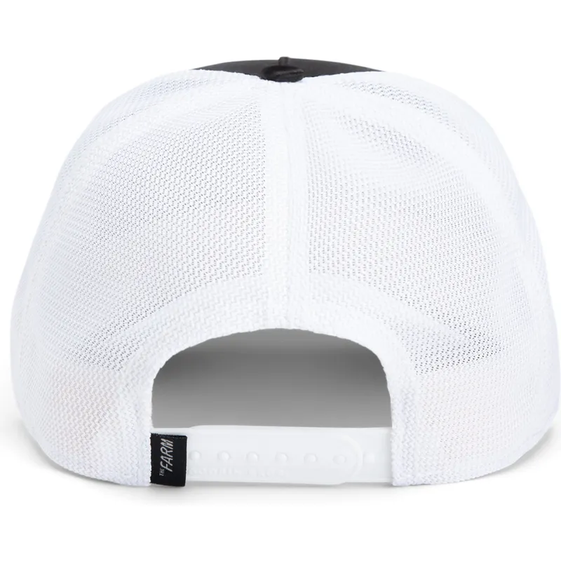 cap-izliekta-black-snapback-goorin-bros-dolphin-rizz-rizzky-bizznizz-great-escape-the-farm-black-and-white-hat-the-farm-no-goori