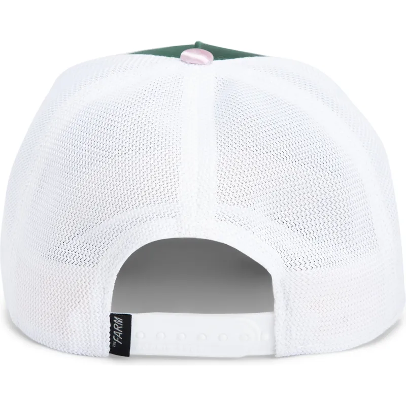 cepur-izliekta-truckeris-daudzkrasains-snapback-goorin-bros-turtle-wavy-allablur-great-escape-the-farm-green-white-and-pink-hat-