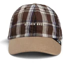 cepur-izliekta-bruns-snapback-goorin-bros-curved-brim-ask-your-mother-papa-cap-madras-the-farm-brown-cap-the-farm-no-goorin-bros