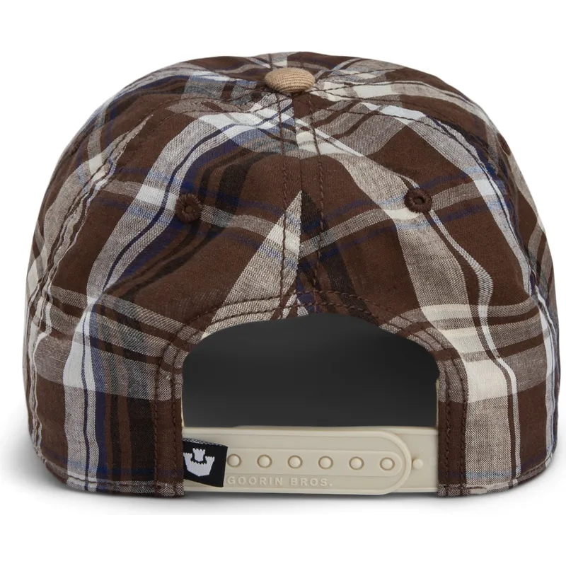 cap-izliekta-brown-snapback-goorin-bros-curved-brim-ask-your-mother-papa-cap-madras-the-farm-brown-cap-the-farm-no-goorin-bros cap-izliekta-brown-snapback-goorin-bros-curved-brim-ask-your-mother-papa-cap-madras-the-farm-brown-cap-the-farm-no-goorin-bros