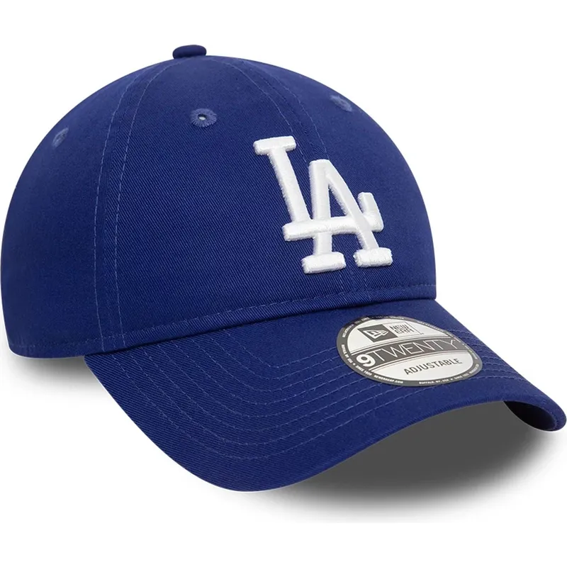 cap-izliekta-blue-adjustable-strap-9twenty-league-essential-no-los-angeles-dodgers-mlb-no-new-era