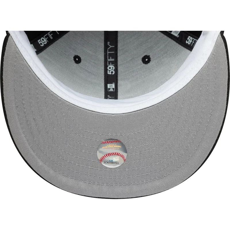 cepur-plakana-melns-pieguloss-59fifty-food-icon-windy-city-no-chicago-white-sox-mlb-no-new-era