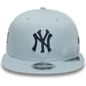 blaue-snapback-kappe-mit-flachem-schirm-und-marineblauem-logo-9fifty-original-fit-world-series-der-new-york-yankees-mlb-von-new-