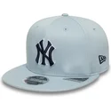 blaue-snapback-kappe-mit-flachem-schirm-und-marineblauem-logo-9fifty-original-fit-world-series-der-new-york-yankees-mlb-von-new-