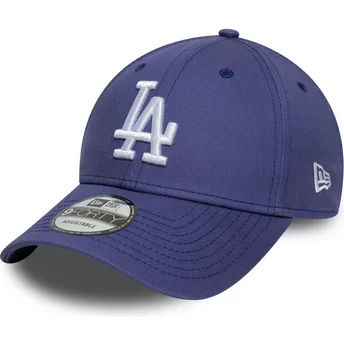 Verstellbare violette 9FORTY League Essential Kappe der Los Angeles Dodgers MLB von New Era