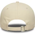 beige-verstellbare-kappe-mit-gebogenem-schirm-und-grunem-logo-9forty-team-outline-der-los-angeles-dodgers-mlb-von-new-era