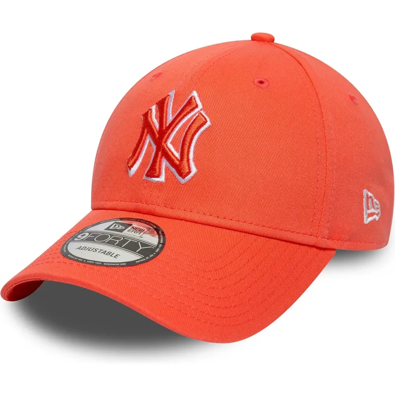 cepur-izliekta-oranzs-regulejams-9forty-team-outline-no-new-york-yankees-mlb-no-new-era
