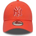 cepur-izliekta-oranzs-regulejams-9forty-team-outline-no-new-york-yankees-mlb-no-new-era