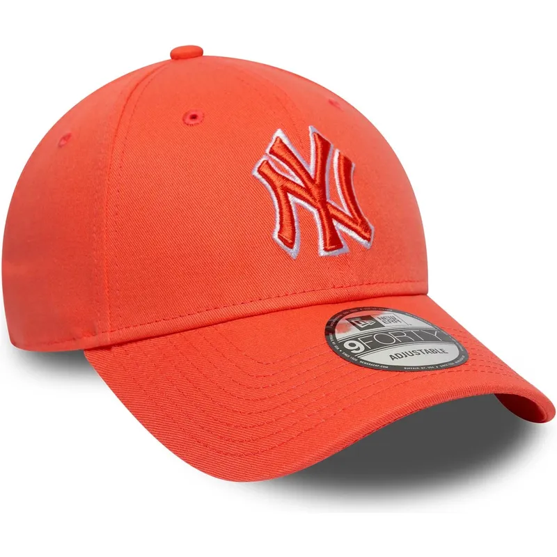 cepur-izliekta-oranzs-regulejams-9forty-team-outline-no-new-york-yankees-mlb-no-new-era