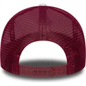 casquette-trucker-blanche-et-rouge-avec-logo-rouge-e-frame-world-series-new-york-yankees-mlb-new-era
