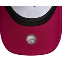 casquette-trucker-blanche-et-rouge-avec-logo-rouge-e-frame-world-series-new-york-yankees-mlb-new-era