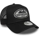 cepur-izliekta-truckeris-melns-snapback-a-frame-oval-distress-patch-no-new-era
