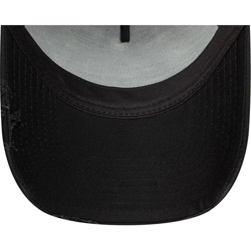 cepur-izliekta-truckeris-melns-snapback-a-frame-oval-distress-patch-no-new-era cepur-izliekta-truckeris-melns-snapback-a-frame-oval-distress-patch-no-new-era