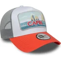 cepur-izliekta-truckeris-oranzs-snapback-italy-a-frame-summer-no-new-era
