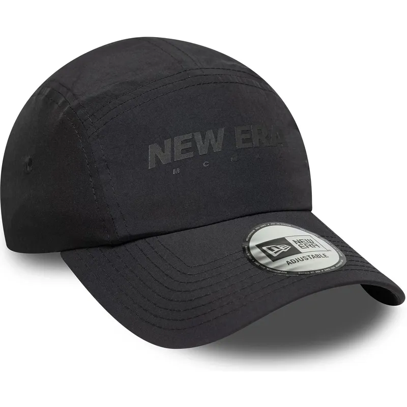 schwarze-verstellbare-gebogene-kappe-runner-tech-von-new-era