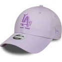 cepur-izliekta-violets-regulejams-9forty-league-essential-no-los-angeles-dodgers-mlb-no-new-era