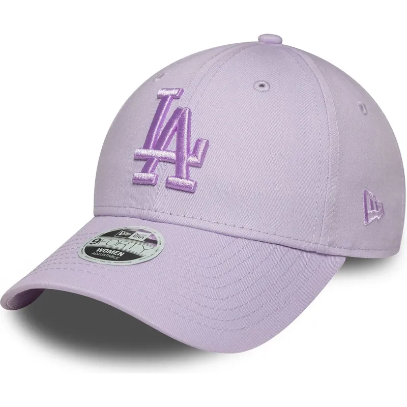 cepur-izliekta-violets-regulejams-9forty-league-essential-no-los-angeles-dodgers-mlb-no-new-era