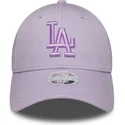 cepur-izliekta-violets-regulejams-9forty-league-essential-no-los-angeles-dodgers-mlb-no-new-era