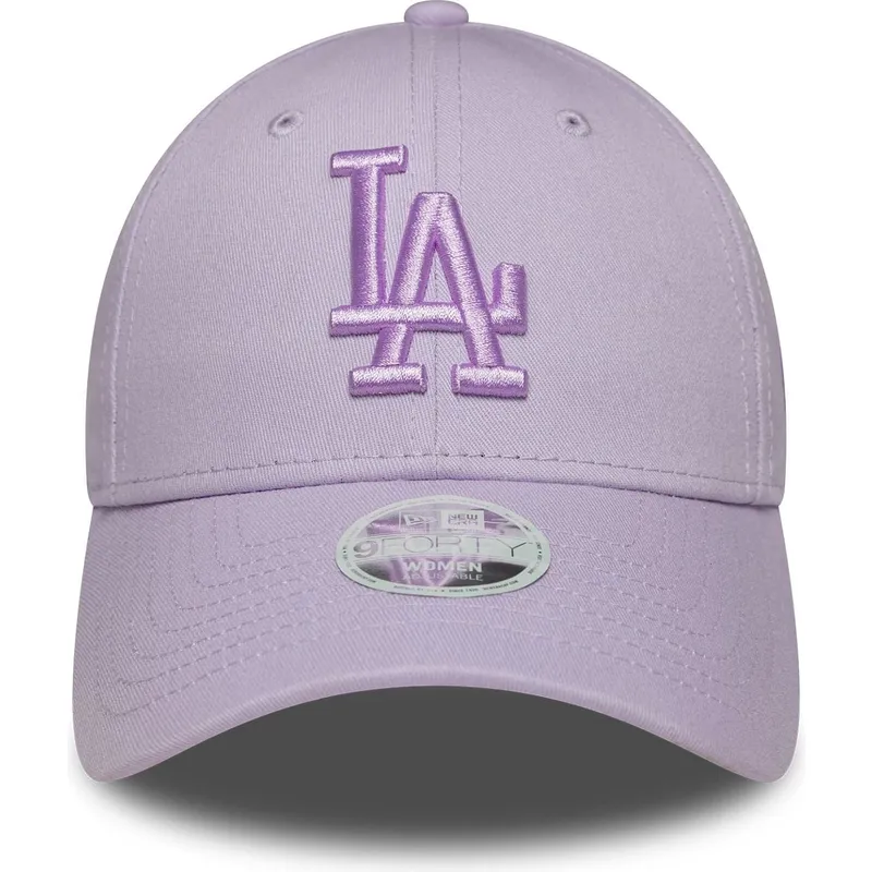 cepur-izliekta-violets-regulejams-9forty-league-essential-no-los-angeles-dodgers-mlb-no-new-era