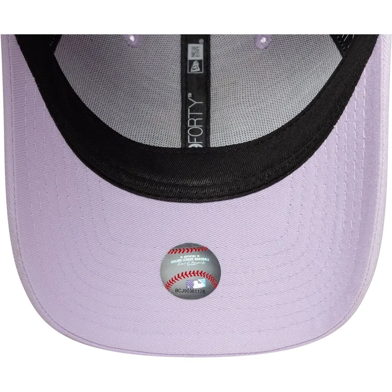cepur-izliekta-violets-regulejams-9forty-league-essential-no-los-angeles-dodgers-mlb-no-new-era