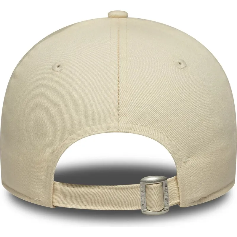 bojd-beige-justerbar-keps-for-dam-9forty-beaded-fran-new-york-yankees-mlb-av-new-era