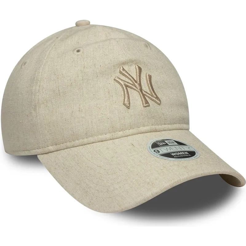 cepur-izliekta-bess-regulejams-9twenty-linen-no-new-york-yankees-mlb-no-new-era