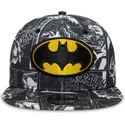 cepur-plakana-melns-snapback-berniem-9fifty-all-over-print-no-batman-dc-comics-no-new-era