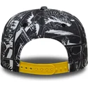 cepur-plakana-melns-snapback-berniem-9fifty-all-over-print-no-batman-dc-comics-no-new-era